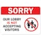 Signmission Public Safety, 7" Height, 10" Width, Peel And Stick Wall Graphic, OS-NS-RD-710-25497 OS-NS-RD-710-25497 - alternate 1